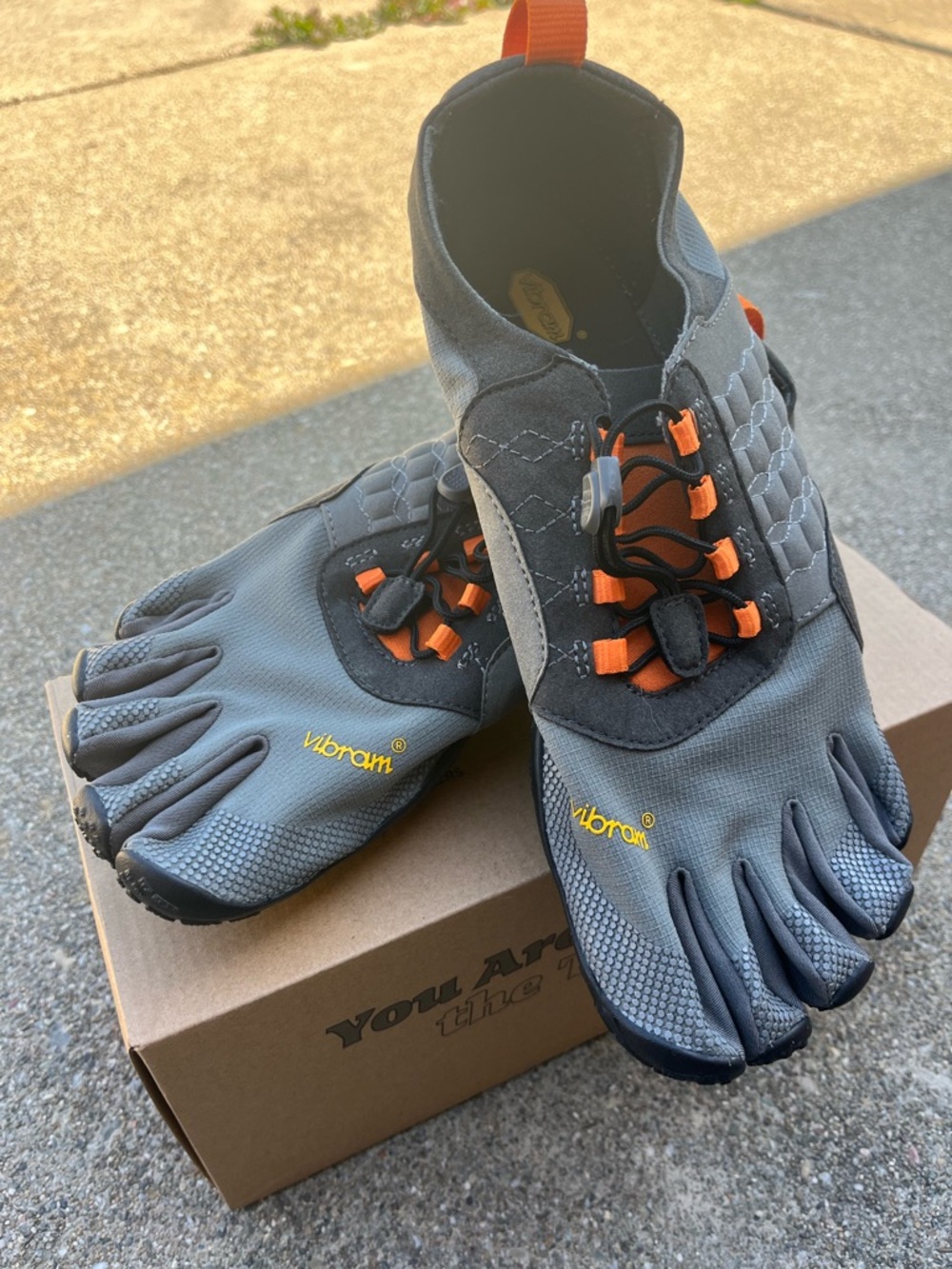 Vibram Men’s FiveFingers Trek Ascent | Barefoot Outdoor Shoe Hiking Light Trail - Picture 3 of 10